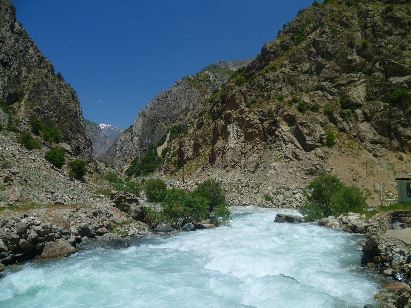 Река Сиема Таджикистан